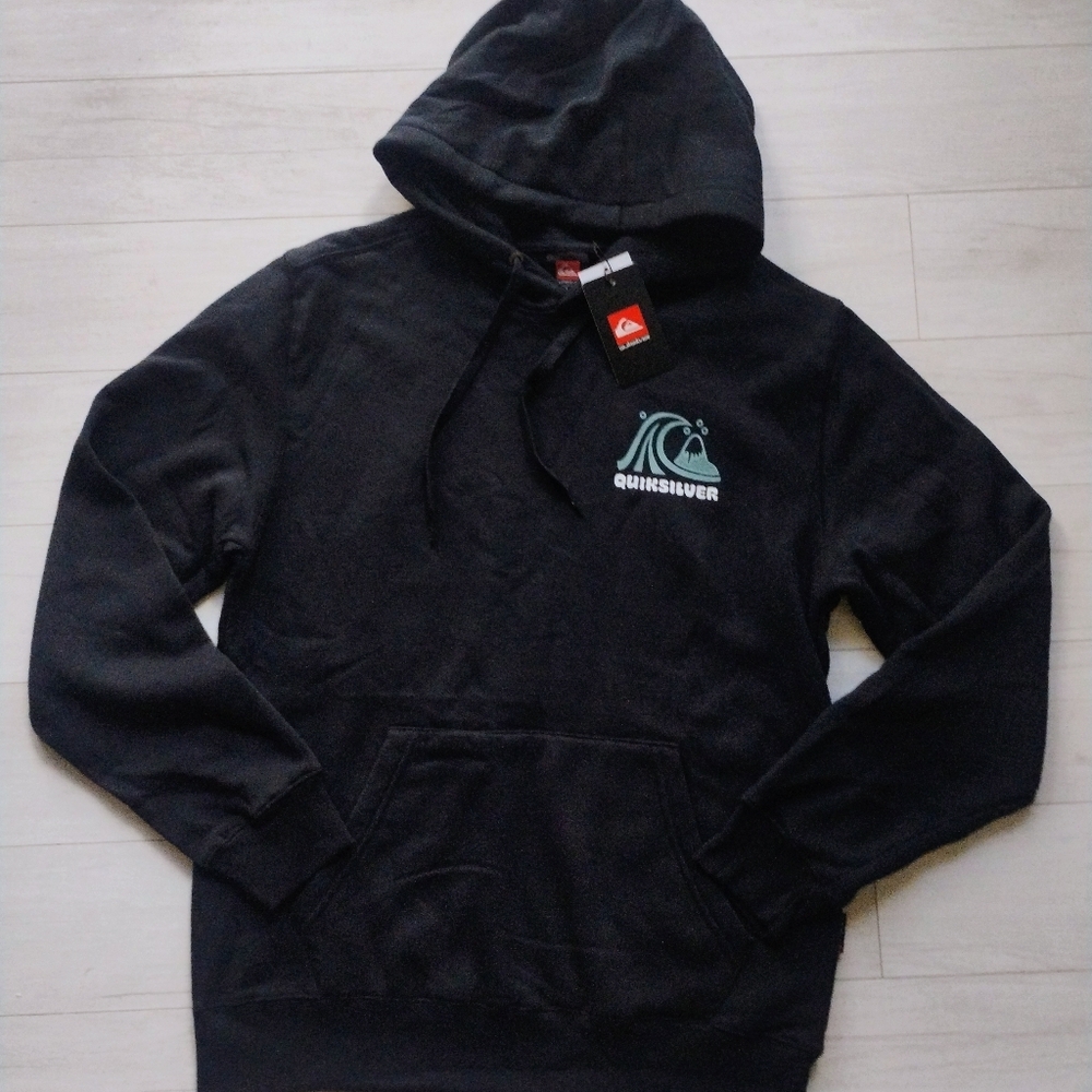 QUIKSILVER NEW Diamond DNA Bubble Logo Pullover